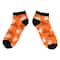 Orange Boo Ghost Adult Ankle Socks by Celebrate It™
